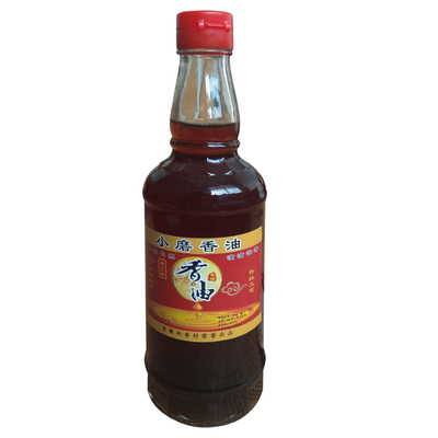 纯正小磨香油非压榨石磨芝麻香油
