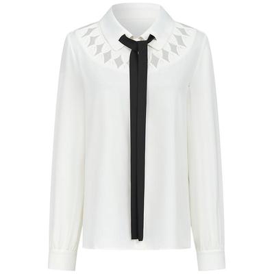 曼德诗通勤聚酯纤维衬衫