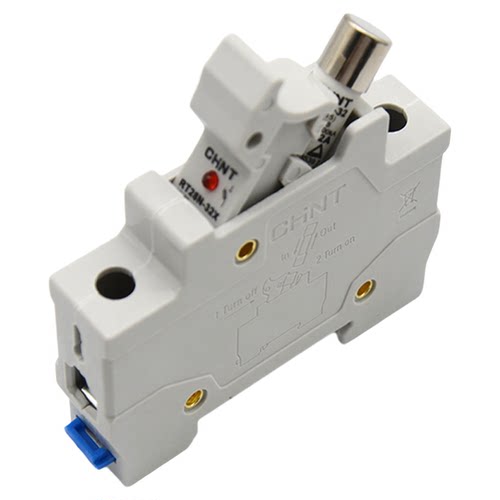 正泰熔断器熔体底座RT28N-32A 16A1P3P4A6A10A RT14陶瓷保险丝管