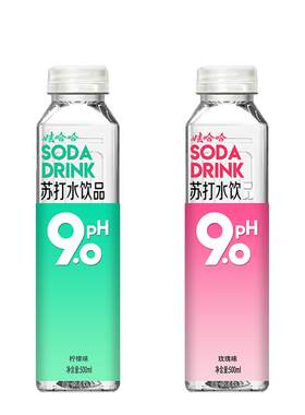 娃哈哈pH9.0苏打水500mL*15瓶