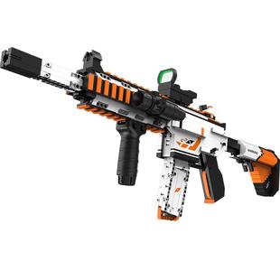 天积M416积木枪拼装玩具可发射子弹儿童玩具枪男孩二西礼物莫夫