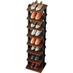 鞋架子家用门口多层入户门后小窄简易过道鞋柜出租房宿舍置物架