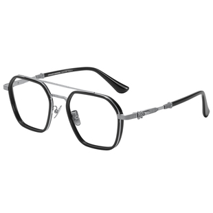 大脸眼镜男士纯钛近视眼镜框可配度数散光感光变色防蓝光眼睛架女