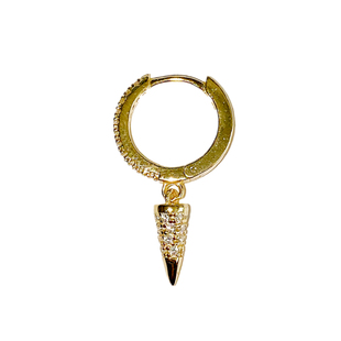 月亮耳圈时尚沙滩耳骨环仿珍珠耳扣925纯银港风欧美风高级感耳环