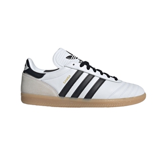 adidas阿迪达斯三叶草足球风板鞋SAMBA JP双鞋带简约小白鞋JQ9055