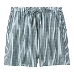 SNIDEL HOME春夏款舒适条纹系带居家短裤睡裤SHFP232084