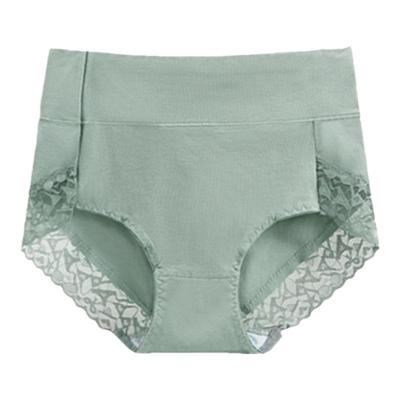 高腰内裤女纯棉裆收腹提臀无痕