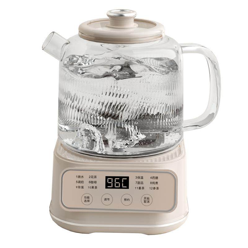 Apixintl安本素全玻璃养生壶炖煮一体煮茶器办公室新款花茶恒温壶