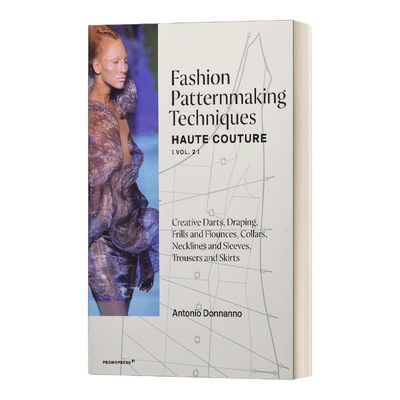 英文原版 Fashion Patternmaking Techniques Haute Couture Vol. 2 时裝图案制作技巧 高级定制 第2卷 英文版 进口英语原版书籍