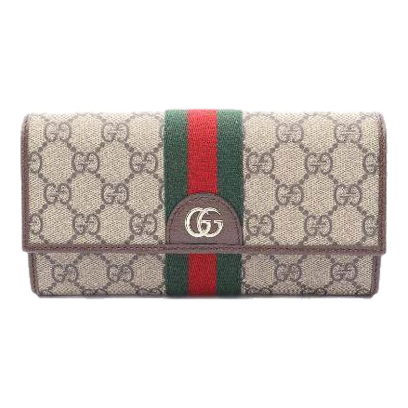 中古Gucci古驰长钱包レディース