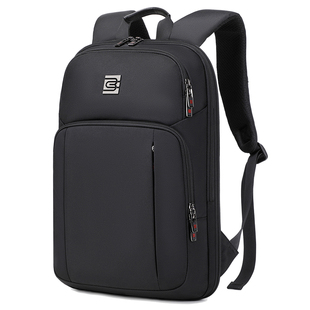 2026新款可扩容背包男双肩包高档旅行电脑包轻便防水商务办公背包