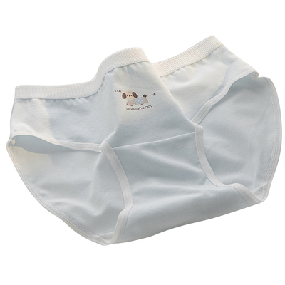 女童中大童A类婴儿棉卡通小狗内裤女初中学生纯棉中腰抗菌三角裤