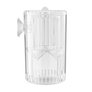 悬浮孔雀鱼繁殖盒鱼缸隔离孵化盒热带鱼小鱼离网隔离箱孵化产卵房