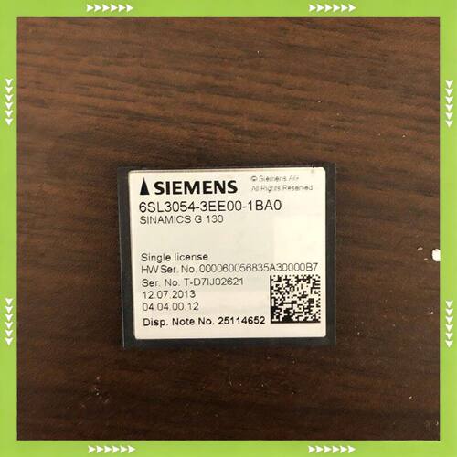 【问价】机上面拆的G130内存卡6SL3054-3EE00适用