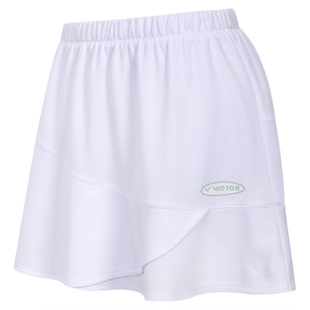 VICTOR胜利羽毛球服威克多黄雅琼系列女款针织运动短裙K-502HYQ