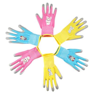 儿童赶海手套橡胶防水防刺防扎