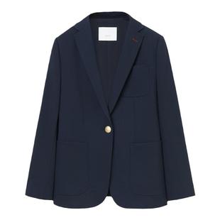 OVV秋冬热卖女装一粒扣精纺羊毛职场通勤休闲西服外套