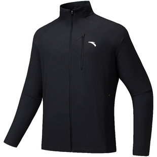 安踏行政夹克丨防泼水外套男装2025秋季新款商务立领休闲外套上衣