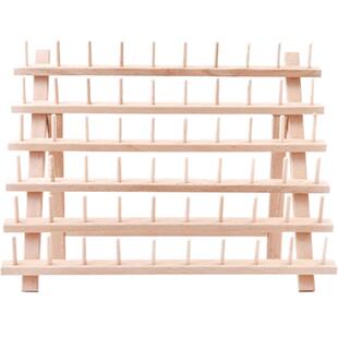 木质裱花嘴收纳架烘焙工具挂钩整理架可折叠色素收纳架挤花嘴架子