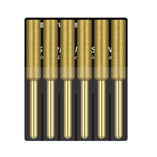 电锯链条锉刀电动油锯磨链条机打磨器金刚石磨头磨锯齿金刚砂磨头