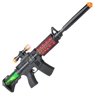 仿真儿童玩具电动声光枪吃鸡冲锋枪充电1耐摔4男孩手枪礼物3一6岁