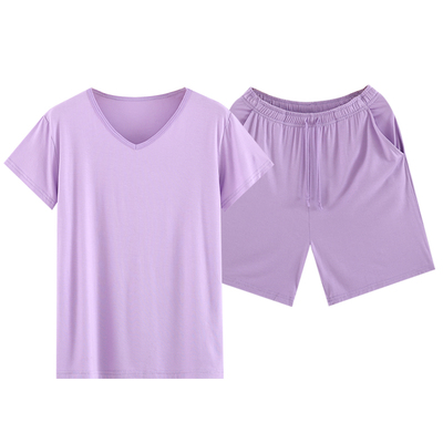 莫代尔五分短裤休闲运动家居服