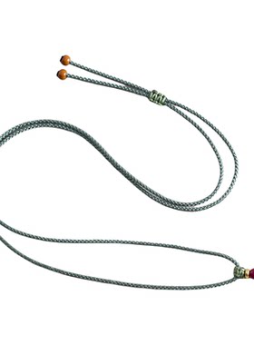 1.5mm吊坠挂绳简约玉观音唐卡佛牌项链黄金平安扣葫芦配绳编织绳