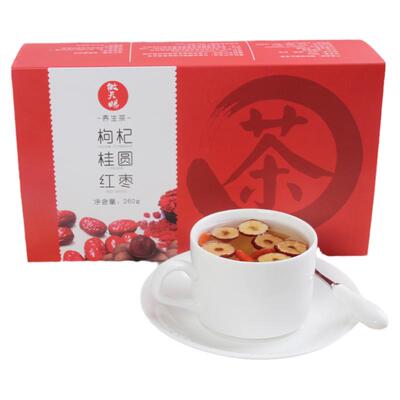 气血双补红枣桂圆枸杞茶