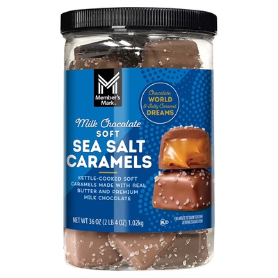 Member'sMark牛奶巧克力海盐焦糖