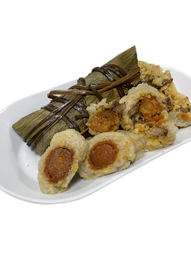 粽乡园直销双蛋黄五花肉绿豆粽