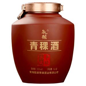 青稞酒52度纯粮食酿酒坛装白酒