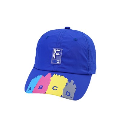 夏季宝宝鸭舌帽薄款遮阳速干儿童