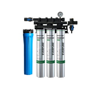 爱惠浦MC2三联7FC-S I20002CN双联净水器商用大流量餐饮奶茶水吧