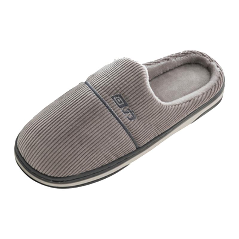 回力棉拖鞋男秋冬季室内家居厚底保暖防滑居家情侣家用毛绒棉鞋女