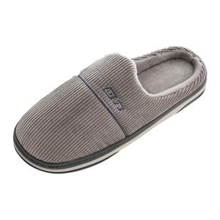 回力棉拖鞋男秋冬季室内家居厚底保暖防滑居家情侣家用毛绒棉鞋女