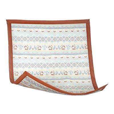 雅赞婴儿凉席可机洗纱布软席