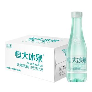 恒大冰泉长白山饮用天然低钠矿泉水弱碱性小瓶办公会议