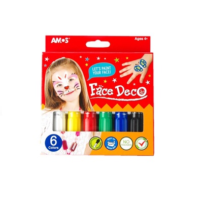 AMOS韩国进口人体彩绘脸彩蜡笔
