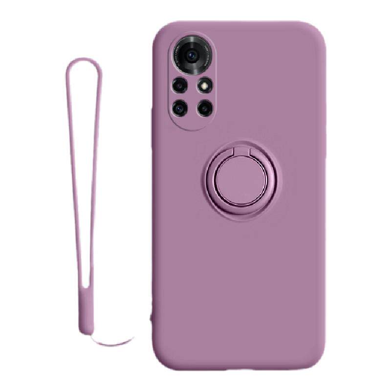 适用于华为nova8手机壳液态硅胶5g全包镜头nova8pro软壳nova8se超薄磨砂navo创意车载指环por支架男