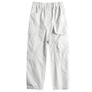 男大童夏季韩范直筒工装裤2026新款儿童夏日薄款长裤男孩冰丝裤子