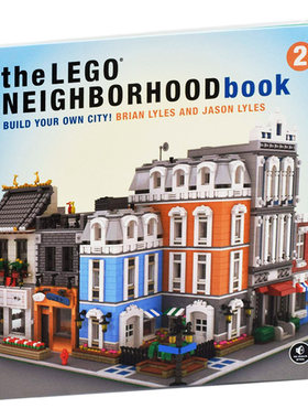 乐高街景搭建指南2 The Lego Neighborhood Book 2 英文原版儿童读物 英文版进口英语学习书籍