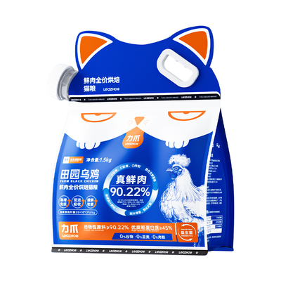 LEAZHOO/力爪鲜肉低温烘焙猫粮