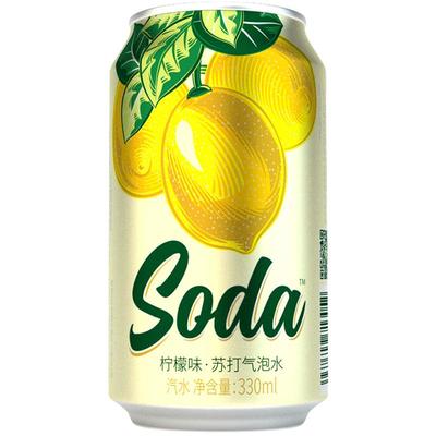 名仁苏打水气泡水330ml*6罐