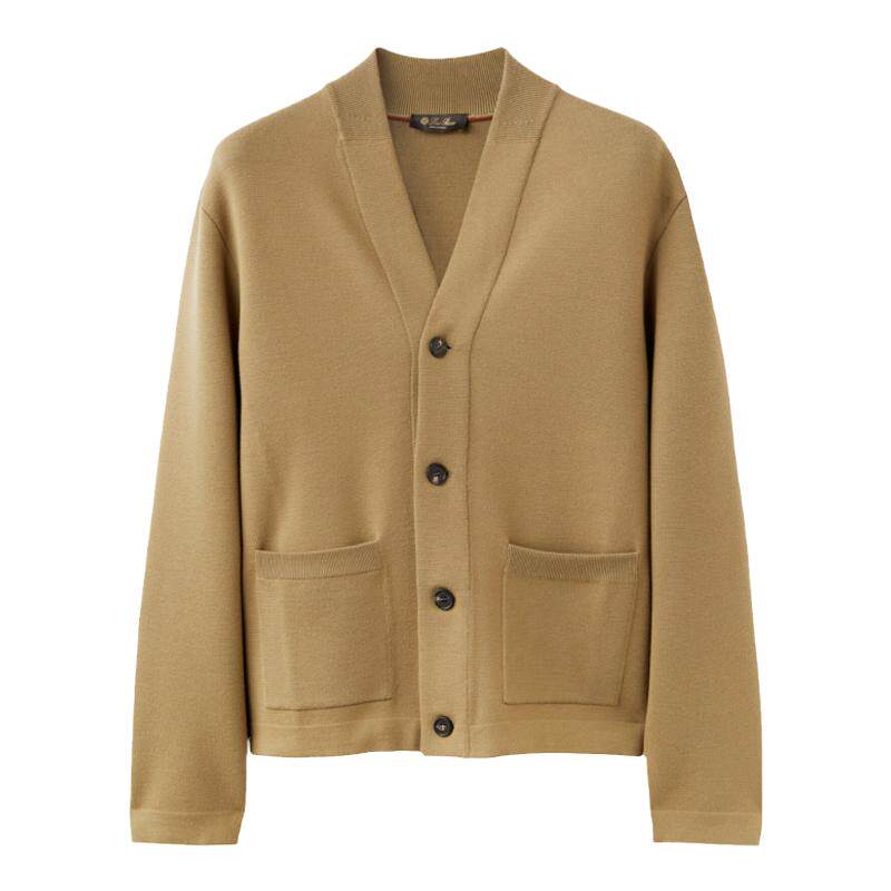LoroPiana/诺悠翩雅男士针织衫精致温暖多功能夹克必备新款