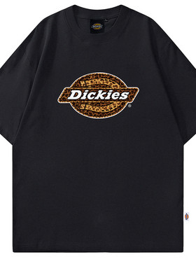 Dickies美式复古字母印花短袖T恤