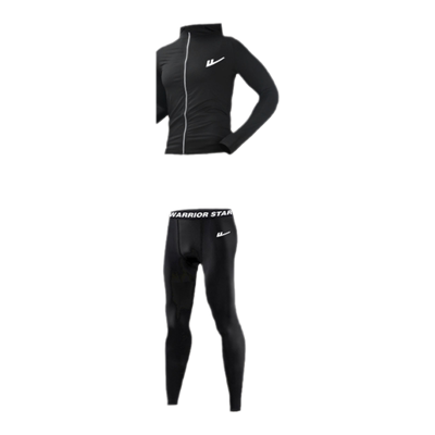 回力运动套装男跑步健身速干衣