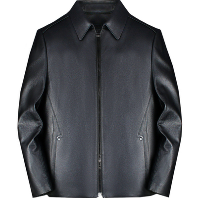 官方店真皮皮衣男可拆卸羽绒服