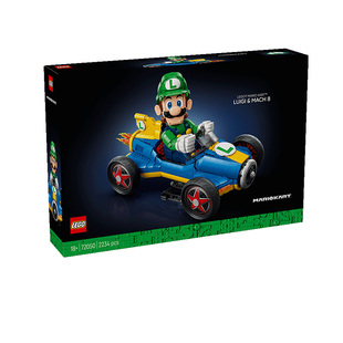 LEGO乐高72050马力欧卡丁车路易吉&G力量马里奥儿童益智拼装积木