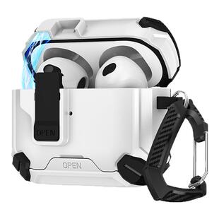 适用苹果airpods4耳机保护套airpodspro2保护套保护壳降噪版pro耳机壳第三代创意秒变支架磁吸防摔新款