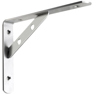 不锈钢三角支架置物架挂壁托架隔板支撑架承重墙上层板固定置物架